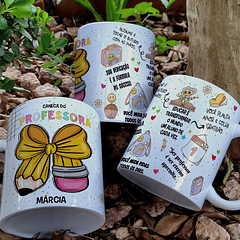 15 Artes para Caneca Dia dos Professores Arquivo Editável 