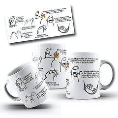 Arte para Caneca Eu plantei mandioca, nasceu macaxeira, E nêga fêmea cheira porque passa pó Arquivo Editável