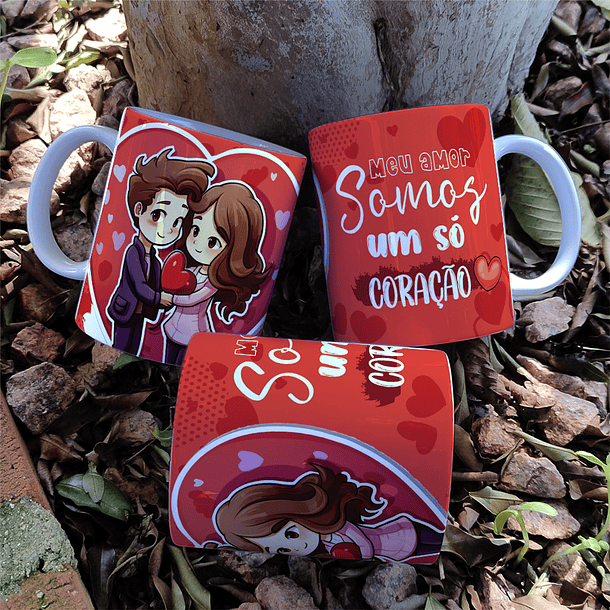 5 Artes para Caneca Dia dos Namorados Arquivo Editável  3