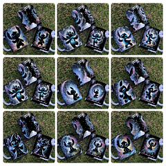 10 Artes para Caneca Stitch Black Arquivo Editável 