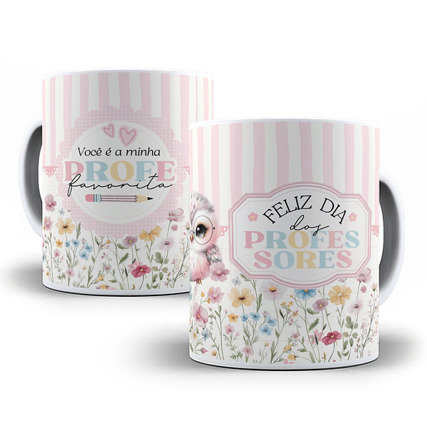 12 Artes para Caneca Dia dos Professores Arquivo em Jpg 11