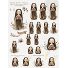 Kit Digital Santa Teresa Dávila Aquarela em Png  2