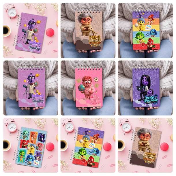 Arquivo Encadernação Dia dos Professores Emoções em Png  3