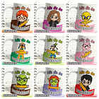 25 Artes para Caneca Personagens Professores Arquivo em Png 3