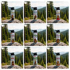 24 Artes para Caneca e Squeeze Capivara Signos Arquivo Editável 2