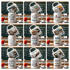 40 Artes para Caneca Dia Dos Professores Arquivo Editável