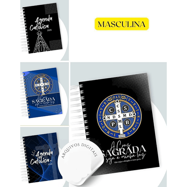 100 Artes para Capas Catolicas para Agendas em Jpg 5