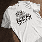 Arte para Camisa Jardim de Conhecimento Professor e Professora Arquivo Editável  2