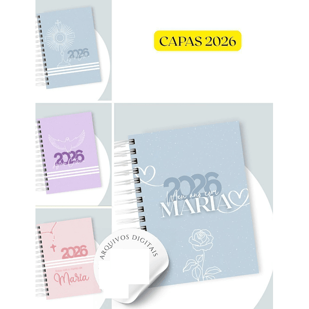 100 Artes para Capas Catolicas para Agendas em Jpg 6