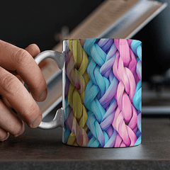 12 Artes para Caneca Unicornio 3D Arquivo em Jpg