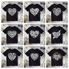 25 Artes para Camisa Frases Arquivo em Png