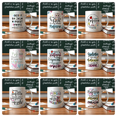40 Artes para Caneca Dia Dos Professores Arquivo Editável