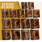36 Artes para Caneca e Azulejo Jesus Cristo 3D Arquivo em Jpg  4