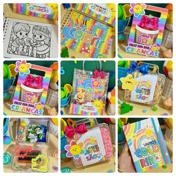 Arquivos de Corte Mimos Dia das Crianças Arquivo pronto 7