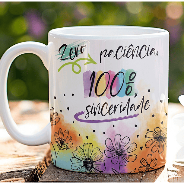 6 Artes para Caneca Frases Sarcásticas Arquivo em Editável 5