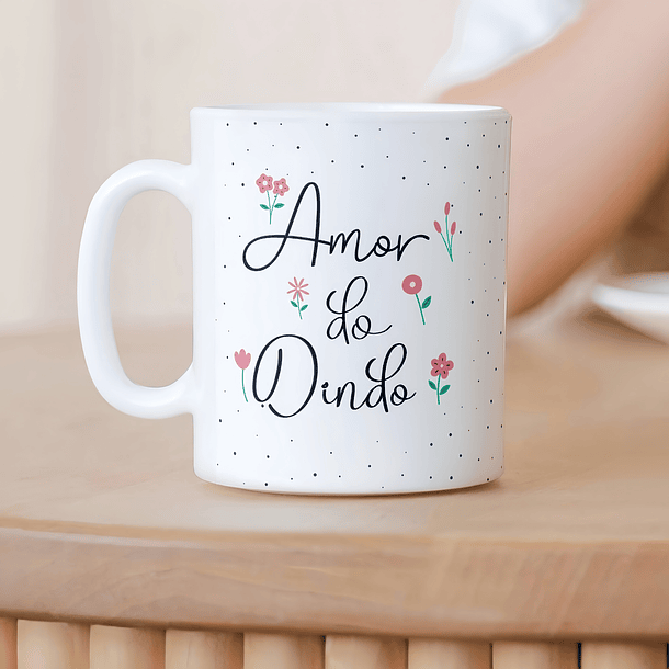 Arte Caneca Amor da dinda, Amor do dindo Arquivo Png  1
