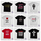 300 Artes para Camisa Gospel Frases Evangelicas Cristão Arquivo Editável  10