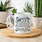 Arte Caneca Aulas dadas, provas corrigidas, paciência esgotada Arquivo em Png 2