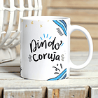 Arte Caneca Dinda Coruja, Dindo Coruja Arquivo em Png 2