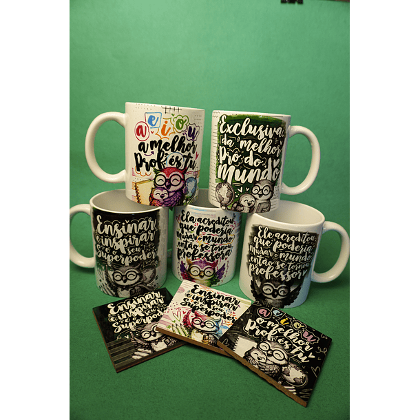 21 Artes para Caneca Dia dos Professores Arquivo em Png 5