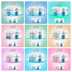 13 Artes para Caneca Stitch Sincerão Debochado Arquivo em Png 