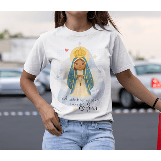6 Artes para Camisa Nossa Senhora Aparecida Arquivo Editável  4