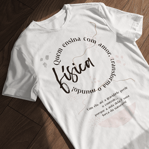 5 Artes para Camisa Professoras Matérias Arquivo Editável  7