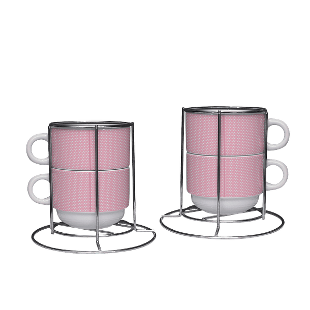 Arquivo Mockups Xicara e Torre de Xícara Editável  1