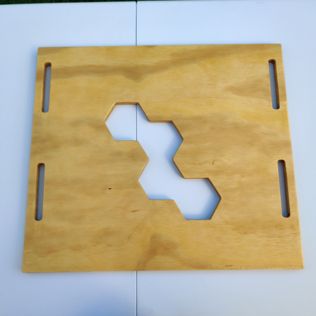 Piezas de madera para el Cajón 3