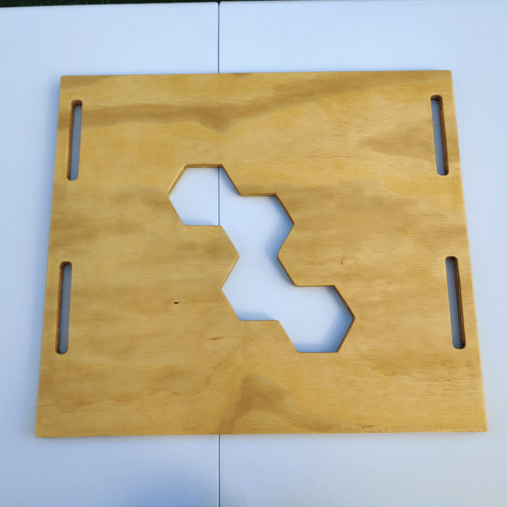 Piezas de madera para el Cajón 3