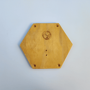 Piezas de madera de la Hamaca de pared