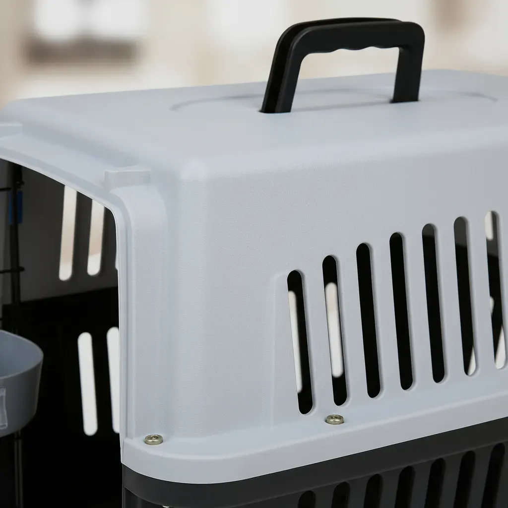 Guacal 60 cm Tipo 2 Para Perros Pequeños y Gatos Apto Para Avión – Transporte Seguro y Resistente