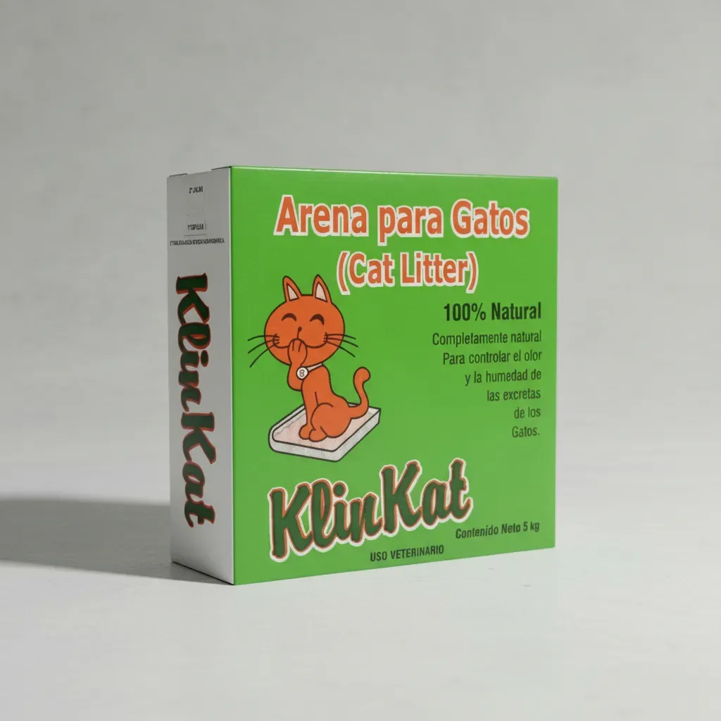 Arena Sanitaria Gatos Klinkat 5kg Aglomerante Natural - Calidad premium