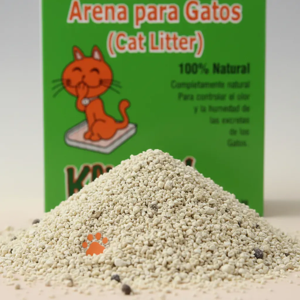 Arena Sanitaria Gatos Klinkat 5kg Aglomerante Natural - Calidad premium