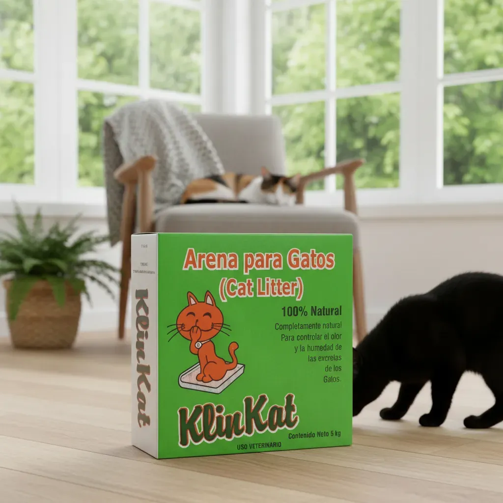 Arena Sanitaria Gatos Klinkat 5kg Aglomerante Natural - Calidad premium