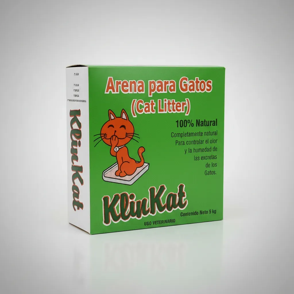 Arena Sanitaria Gatos Klinkat 5kg Aglomerante Natural - Calidad premium