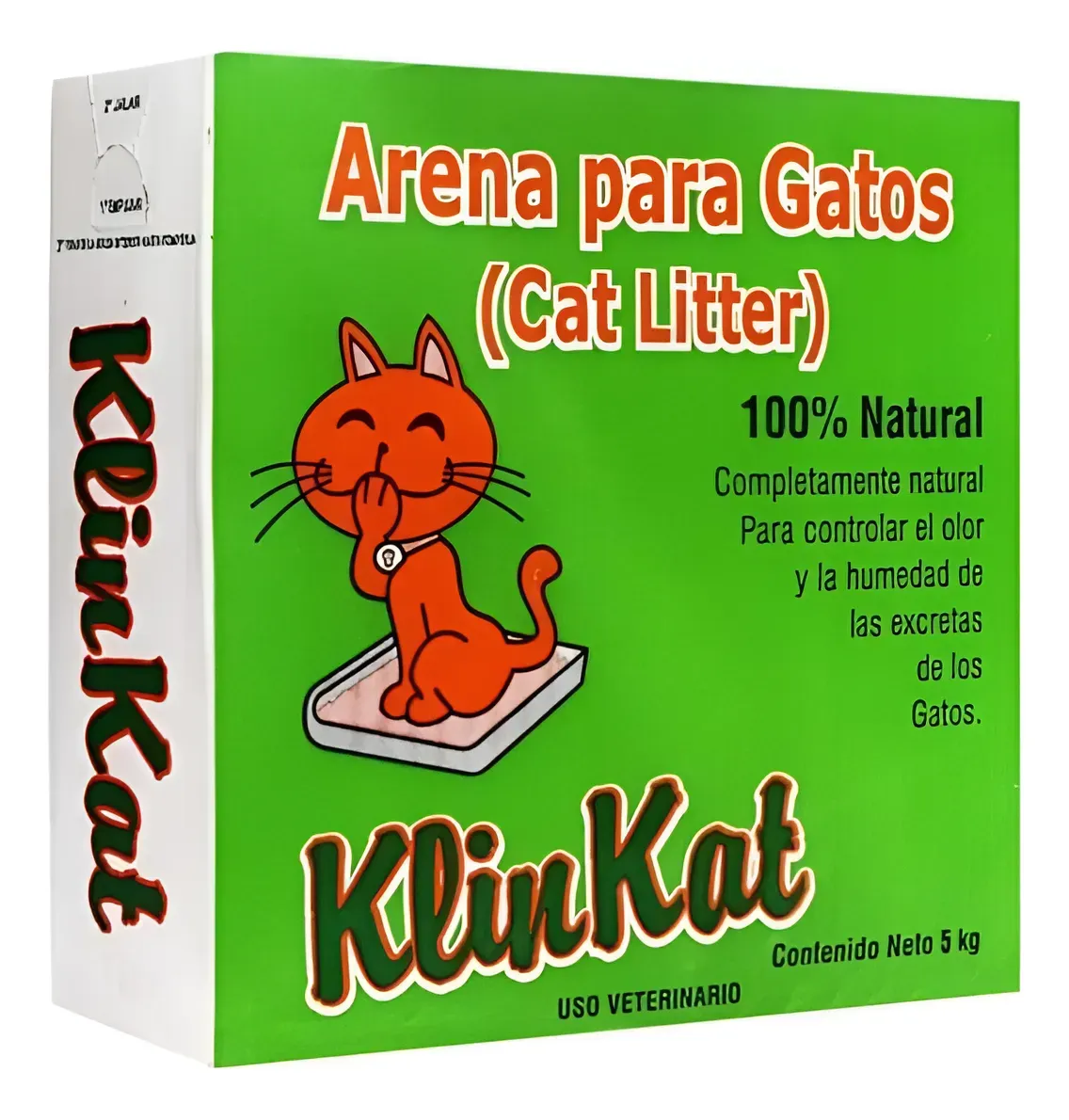 Arena Sanitaria Gatos Klinkat 5kg Aglomerante Natural - Calidad premium