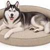 Cama Redonda para Mascotas de 106,68 cm con Borde Desmontable