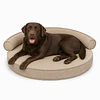 Cama Redonda para Mascotas de 106,68 cm con Borde Desmontable
