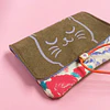 Billetera Gatita - Tela vintage 3