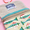 Billetera Gatita - Peces - Beige 2