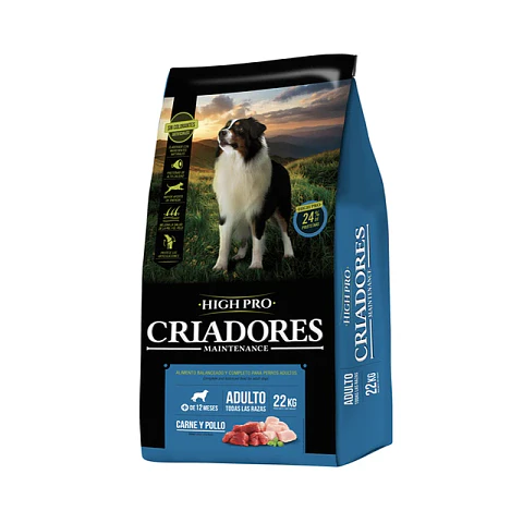 CRIADORES HIGH PRO 22KG