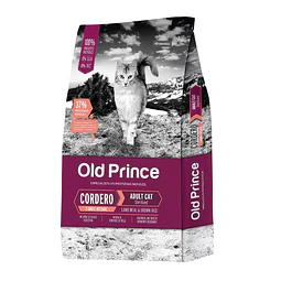 Old Prince Gatos Esterilizado Cordero y Arroz