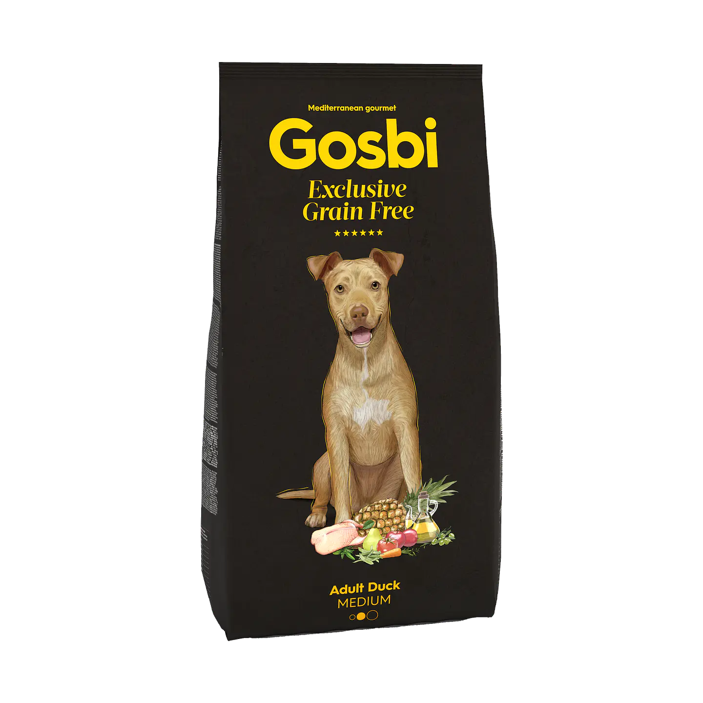 Alimento Perro GOSBI Exclusive Grain Free Adult Medium Duck 1
