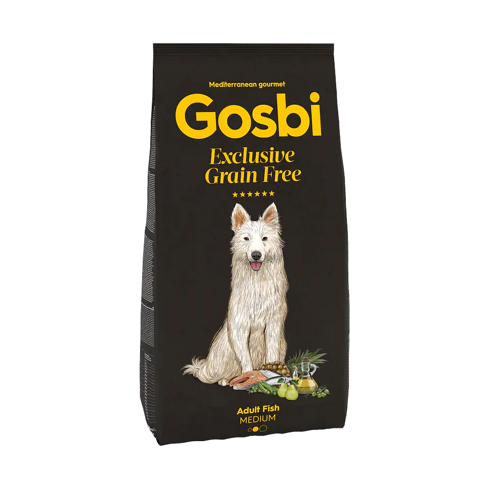 Alimento Perro GOSBI Exclusive Grain Free Adult Fish 1