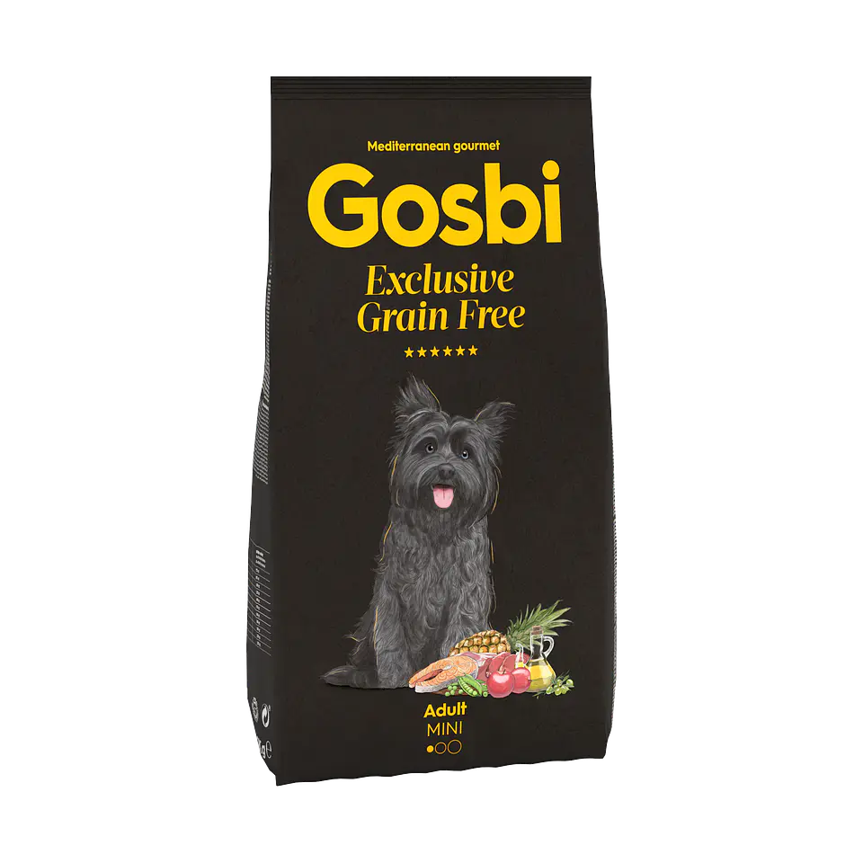 Alimento Perro GOSBI Exclusive Grain Free Adult Mini 1