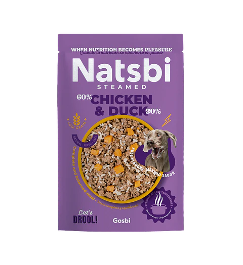 Alimento Perro Natsbi al Vapor 500 Gr