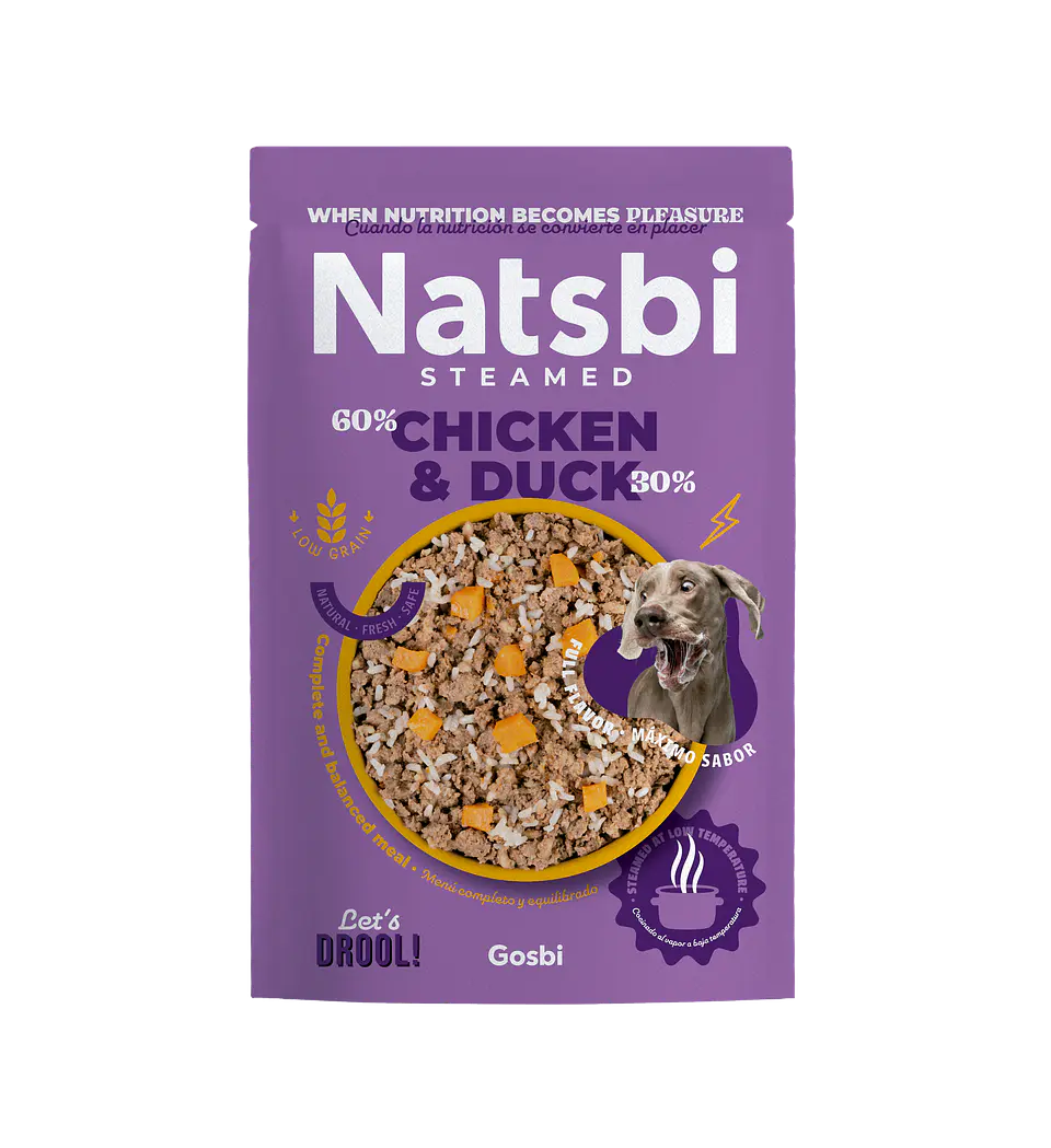 Alimento Perro Natsbi al Vapor 500 Gr 1