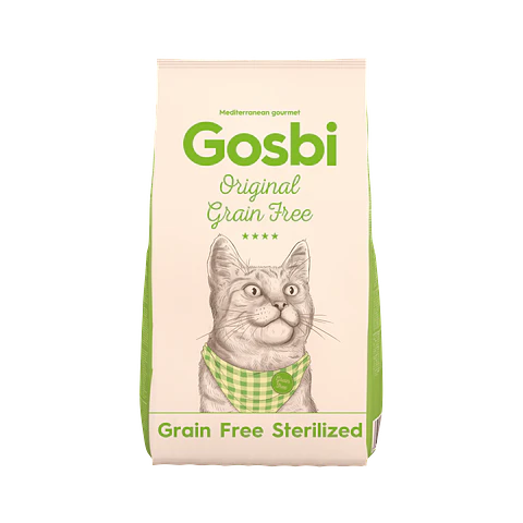 Alimento Gato GOSBI Original Grain Free Sterilized 
