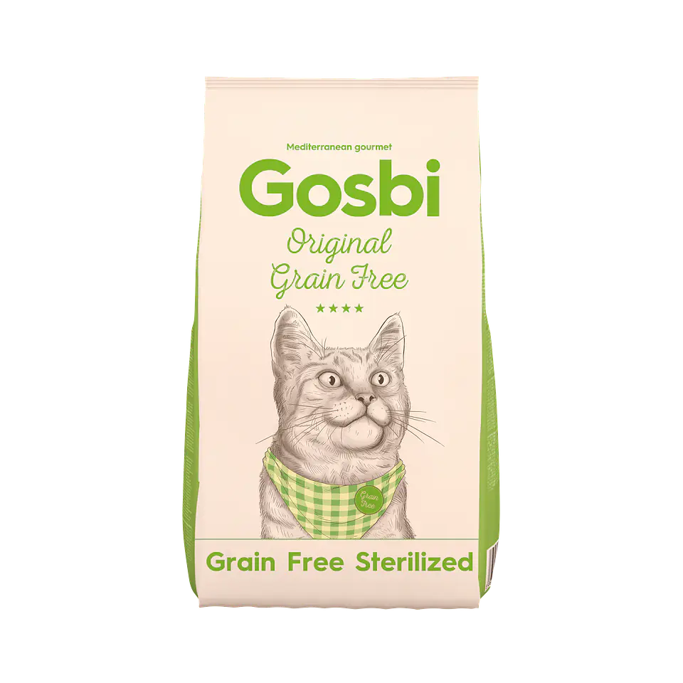 Alimento Gato GOSBI Original Grain Free Sterilized  1